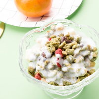 欧扎克(OCAK)抹茶红豆坚果麦片罐装即食早餐谷物营养燕麦片