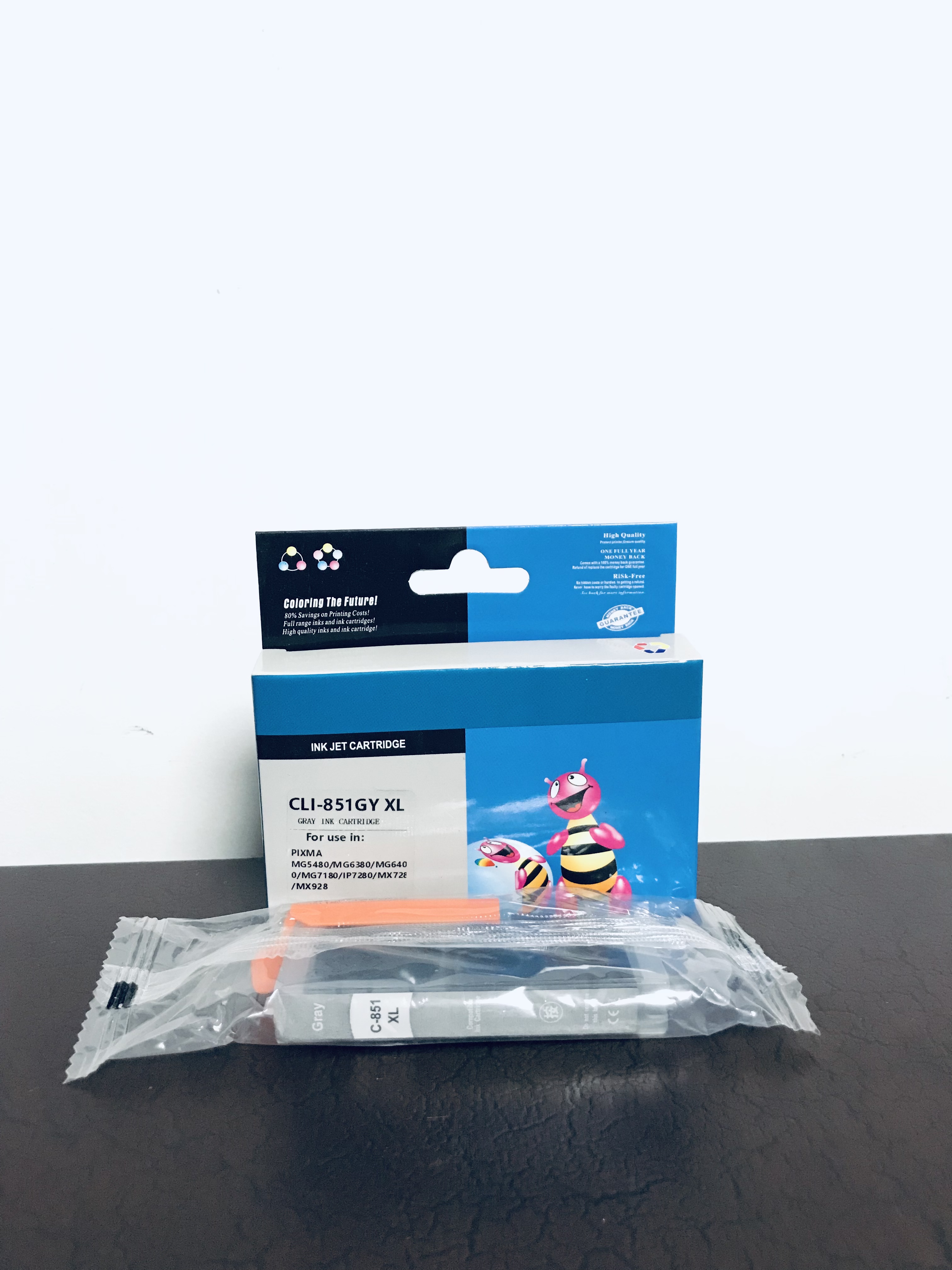 文印保CC-851XLGY墨盒 适用于佳能IP7280/IX6770/6780/MX928/MG7180高清大图