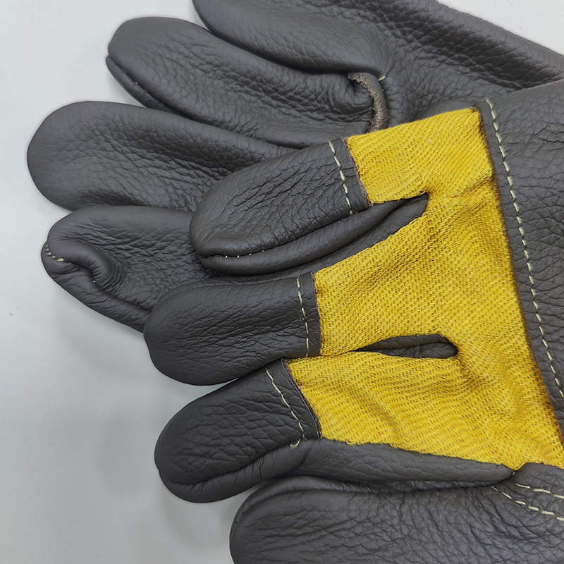 新动力火车 全掌手套 黄灰 副高清大图