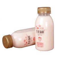 完达山 乳此新鲜巴氏杀菌全脂草莓牛奶236ml*6瓶