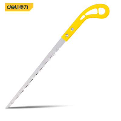 得力(deli) 双面磨齿墙板锯 园林园艺木工锯子 户外小手锯 DL580701(单位:把)货期6天