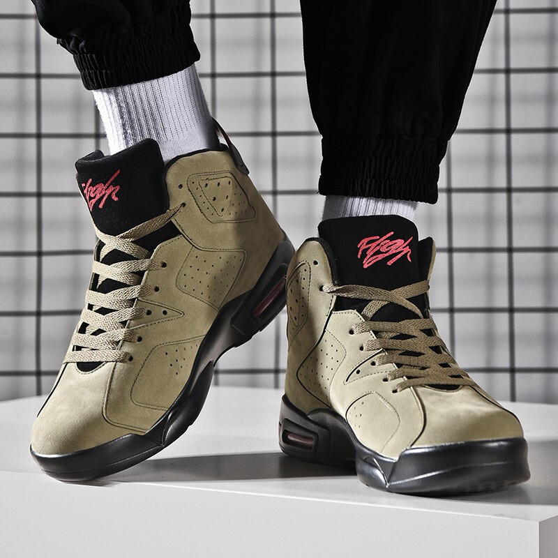 绛天初中生篮球鞋男生秋冬款高腰运动鞋青少年品牌波鞋男孩鞋缓震气垫