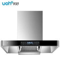 优好(UOHO)HT101D+H212抽油烟机燃气灶套餐烟灶套餐顶吸式欧式烟灶套装液化气