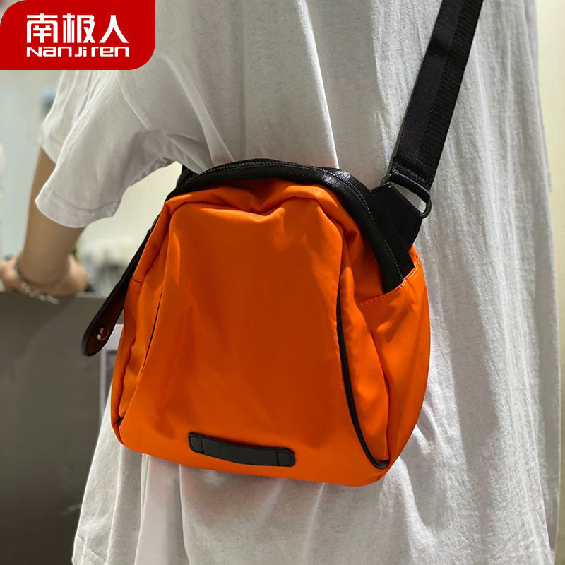 小包包女包2021新款韩版时尚女士牛津布帆布包腰包单肩斜挎包高清大图