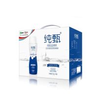 【6月产】蒙牛(MENGNIU) 纯甄 高端轻酪乳风味酸奶230g*10瓶