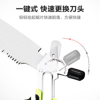 得力(deli)园林锯 SK5刀头 三面磨齿园林手锯手工锯木工锯钢锯 DL580935