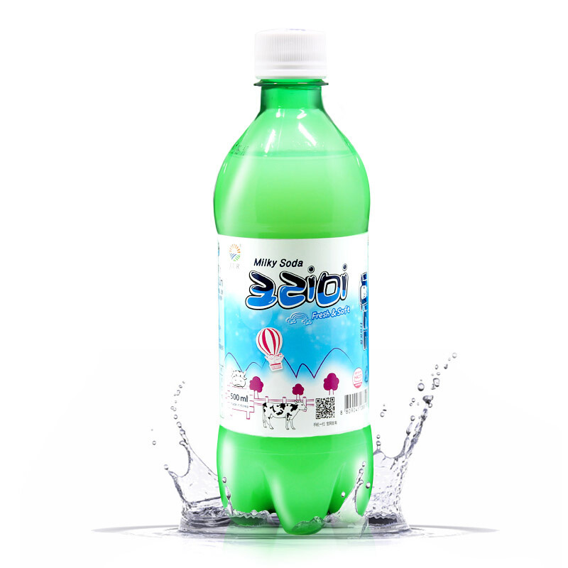 九日牛奶碳酸苏打水500ml