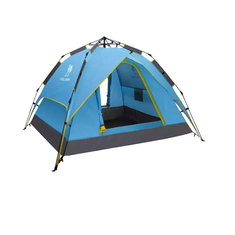 骆驼camelcrown帐篷户外34人全自动帐篷速开防雨野营露营帐篷参数