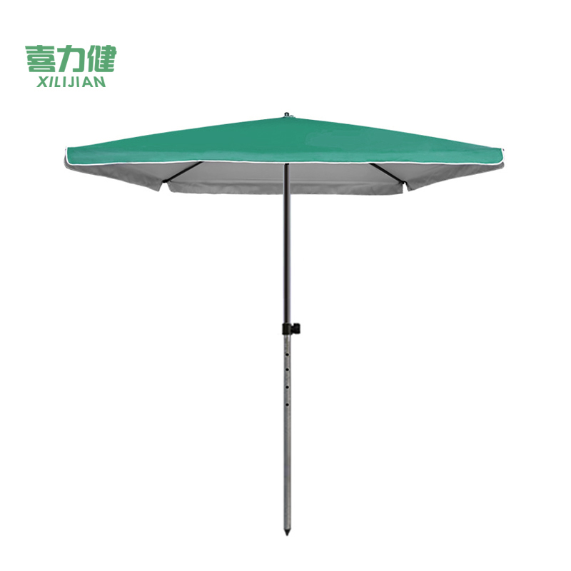 喜力健 户外四角遮阳伞 绿S-2.0*2.0M 把高清大图