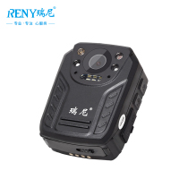 瑞尼RN-A6S工作执法记录仪64G高清红外夜视无对讲机安保取证 1080P高清红外夜视摄像换电池不断电黑色
