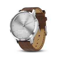 Garmin佳明vivomove HR光电心率监测智能时尚防水运动健身功能手表防水深度值50m（经典版 沉稳棕）