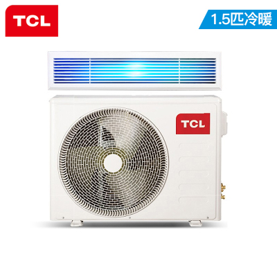 TCL中央空调 1.5匹风管机 冷暖一拖一卡机 超薄静音 适用12-18㎡ KFRD-36F5W/Y-E2