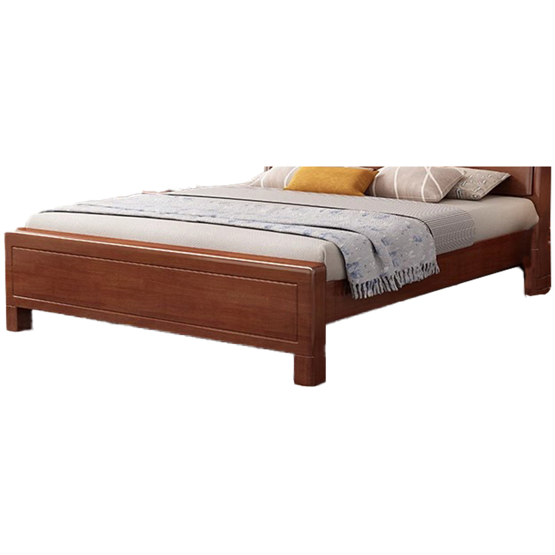 铭羽洋C02木质床150*215*45cm张高清大图