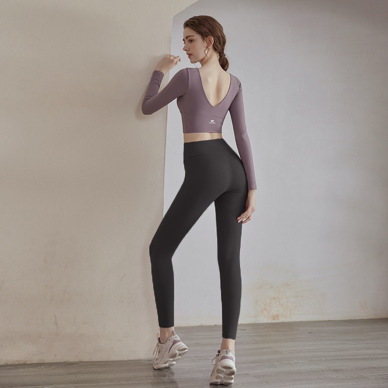 瑜伽服跑步运动套装女夏装新款专业晨跑服气质健身套装女