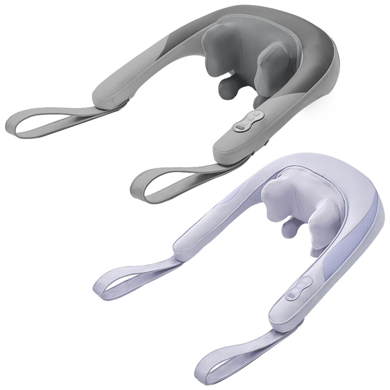 奥佳华颈椎按摩器分区按摩多档热敷轻音颈部按摩器OG-2608(颜色随机)