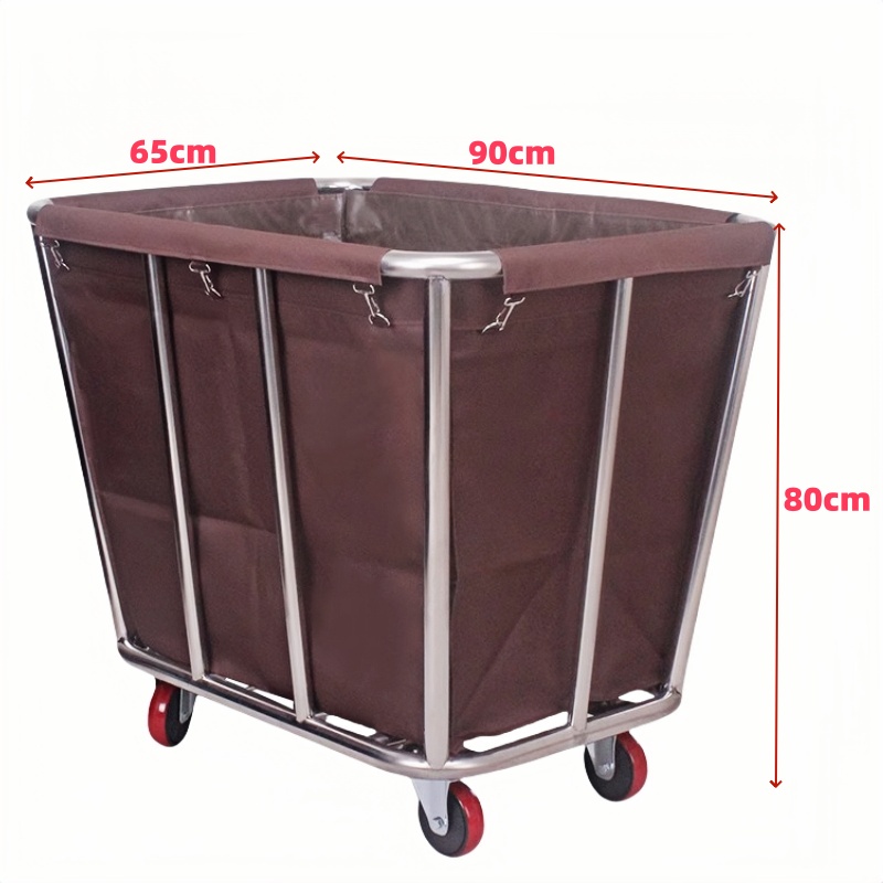 悦兴诚布草车 酒店布草车竖管