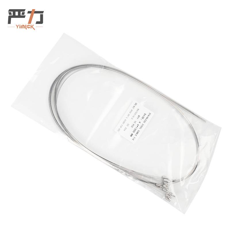 严力 YIMLEK 不锈钢扎带 4.6*1200mm 包