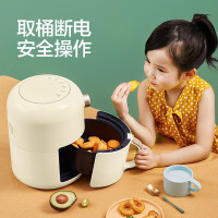 美的 KZ18E101空气炸锅 家用多功能无油低脂立体热风煎炸锅 1.8L大容量 智能烤箱 带烘烤篮旋钮薯条机