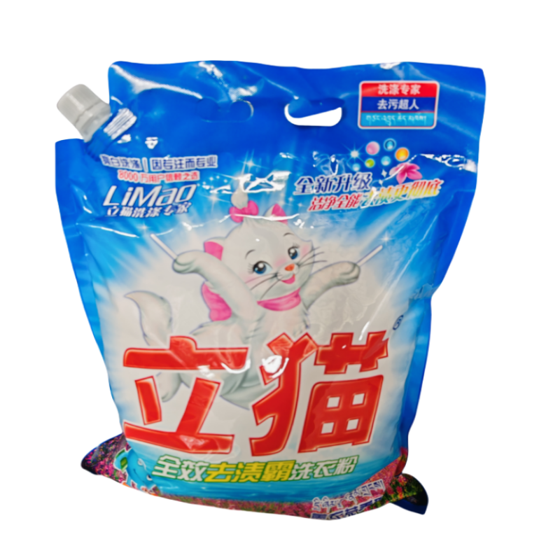 立猫薰衣草洗衣粉2.5kg/袋高清大图