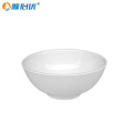 顺心优 纯白陶瓷碗饭汤粉碗面碗 6英寸碗 直径15*7.2cm/个