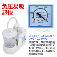 王太医 医用吸痰器家用老人排痰器 电动吸痰机便携排痰器吸痰器 DX-98-7 标配+吸痰管50根