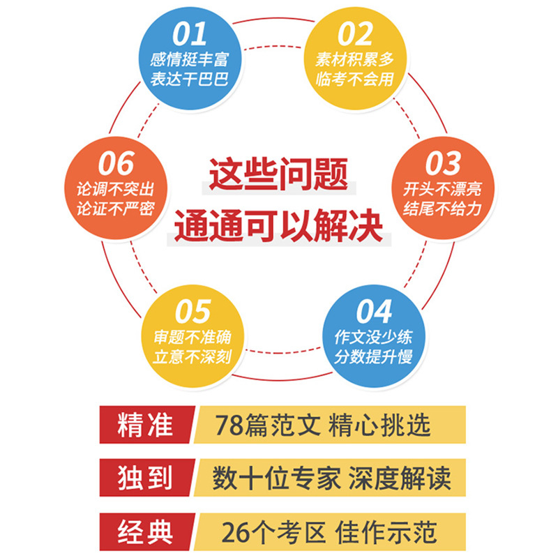 3本]最新五年(语文)+23年中考满分作文(语文+英语) 初中通用 [正版]2023中考满分作文全解全析语文英语范文精选