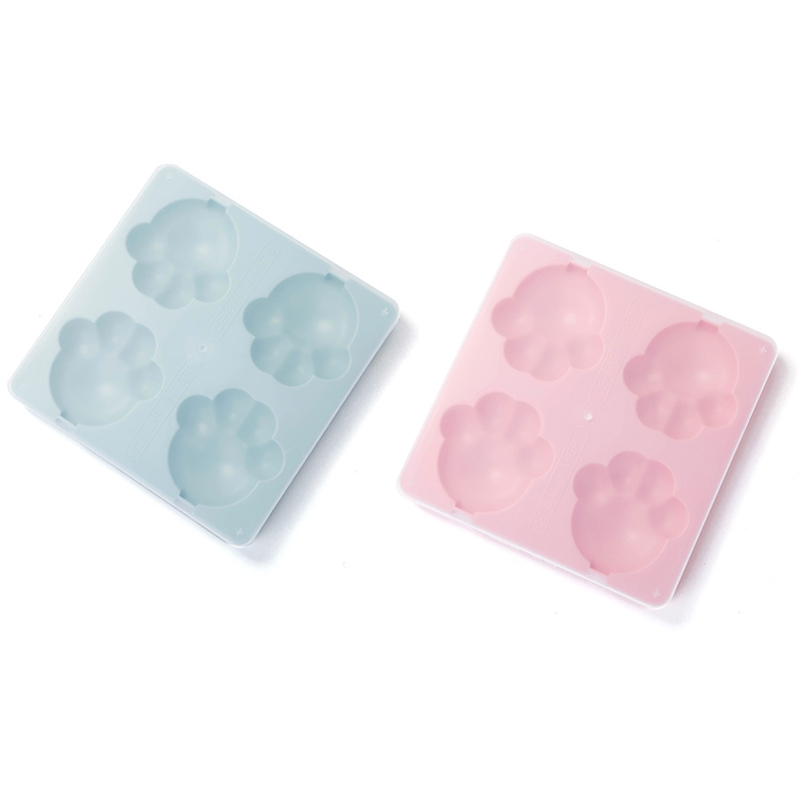 雪糕模具家用冰棍模具自制熊爪冰格烘焙精灵做冰糕模型diy冰淇淋4格套装熊爪粉色 蓝色报价 参数 图片 视频 怎么样 问答 苏宁易购