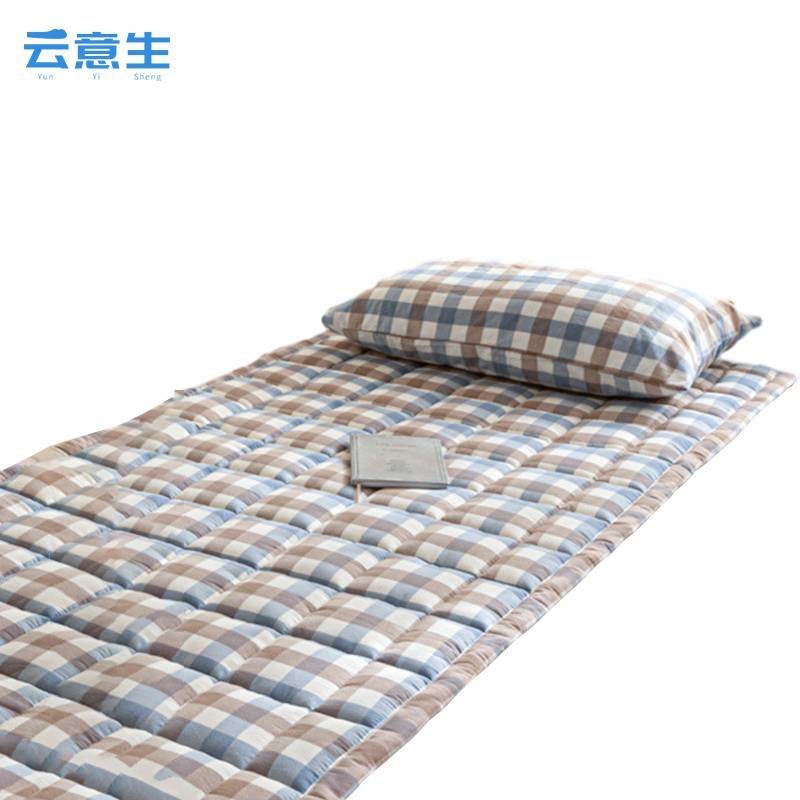 云意生 a类全棉宿舍 床垫 褥子 1.0*2.0m/张高清大图