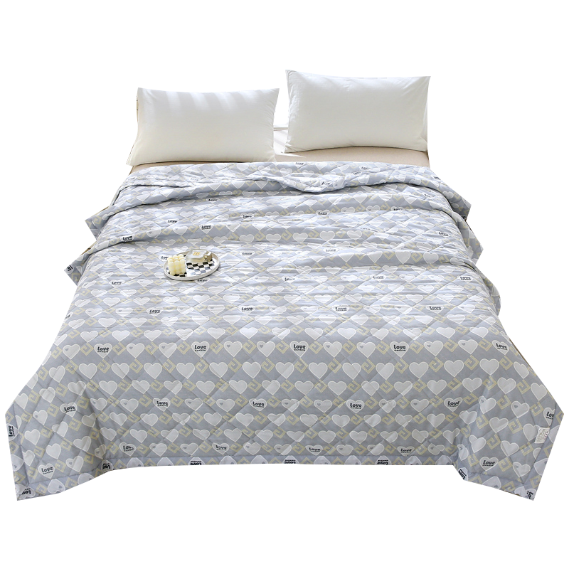 悠梦嘉居 深睡眠亲肤空调被YB-14289蓝灰恋 180*200cm