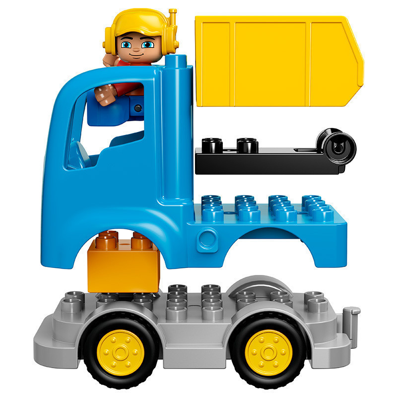 LEGO 乐高 DUPLO得宝系列 卡车和挖掘车套装 积木塑料玩具10812 2-5岁 约50块以下