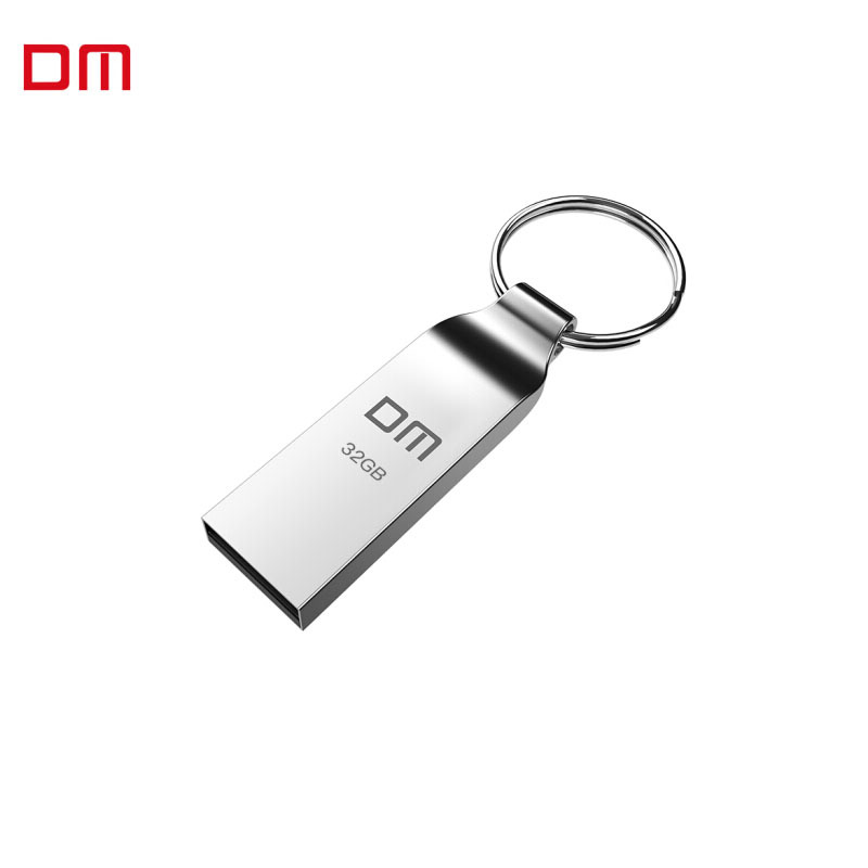 大迈(DM) 32GB USB2.0 U盘金属防水防震电脑u盘车载优盘 小风铃PD076系列