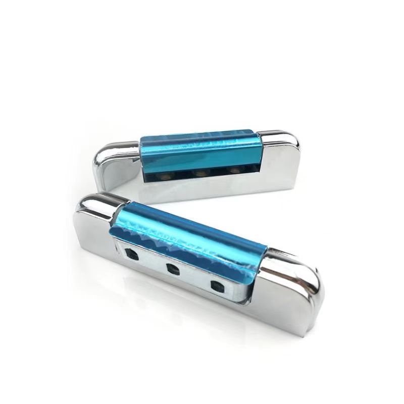 玖牛匠造 金属合扇 127*36mm 1个 银色 1个