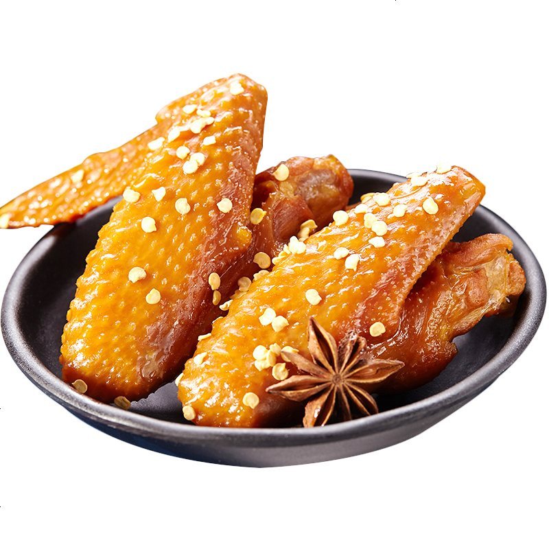 香鸡翅6包乡巴佬卤味小吃温州特产肉类零食熟食卤味鸡翅膀0449