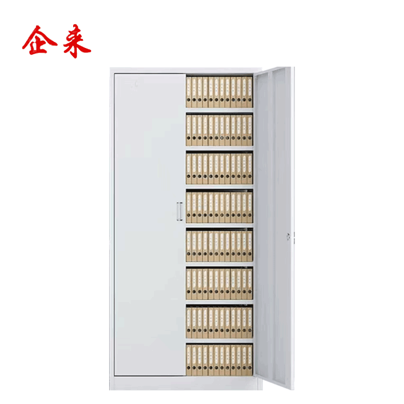 企来双门文件柜 900*400*1850mm 组高清大图