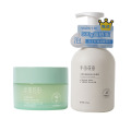 半亩花田 净澈+米酵氨基酸 卸妆膏+泡泡洁面慕斯 100ml+500g