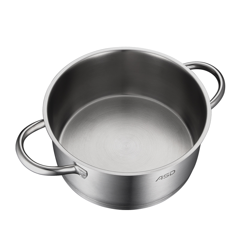 爱仕达(ASD) 不锈钢复底汤蒸多用锅22cm ZS22L1TG高清大图