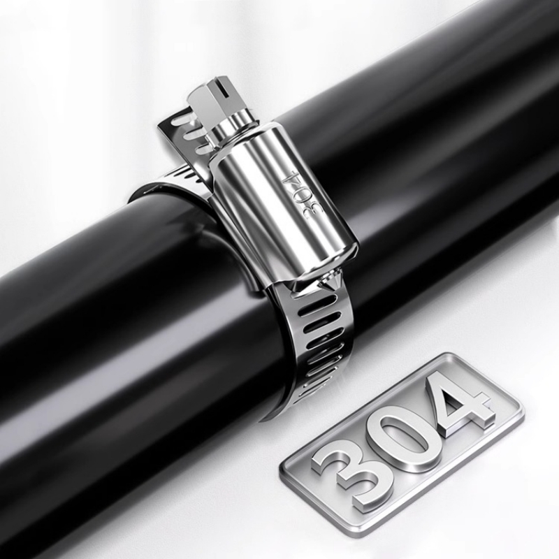 JUBKJ五金配件卡箍304不锈钢材质内径9-16cm,宽8mm,厚0.6mm10-16(小美)