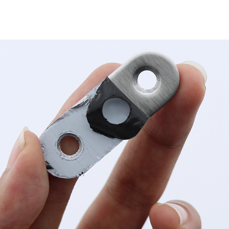 蒙企智品30个不锈钢直片角码47*16mm/包高清大图