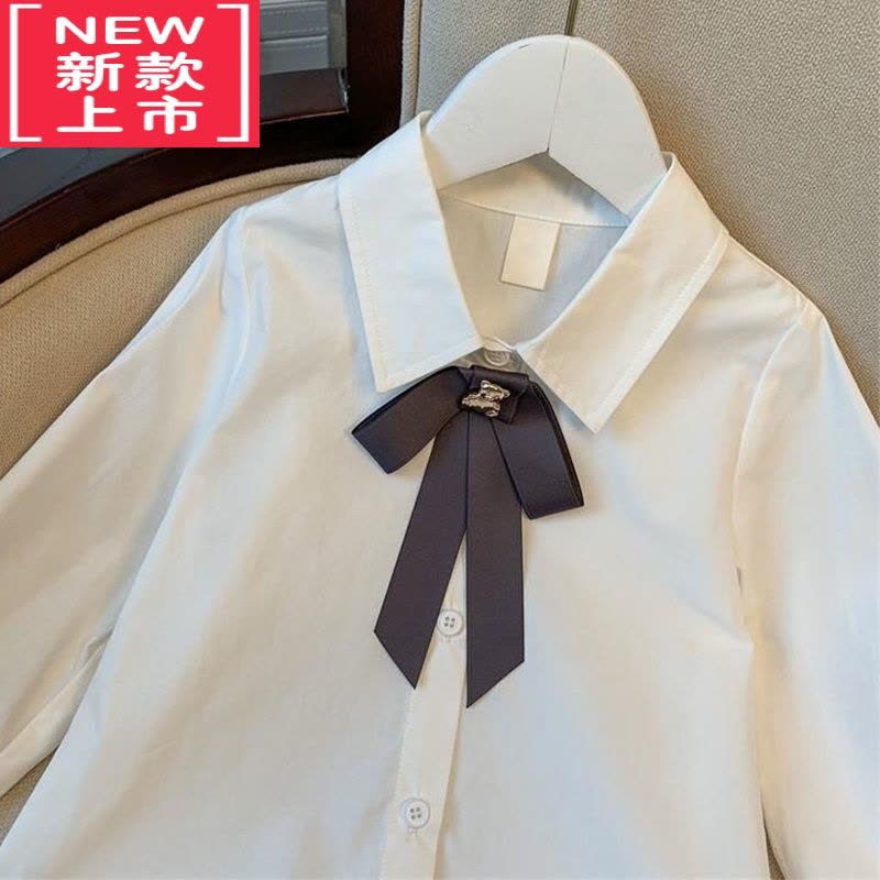 可莉允女童毛衣套装裙子2022新款儿童装学院风小女孩衣服三件套洋气时髦图片