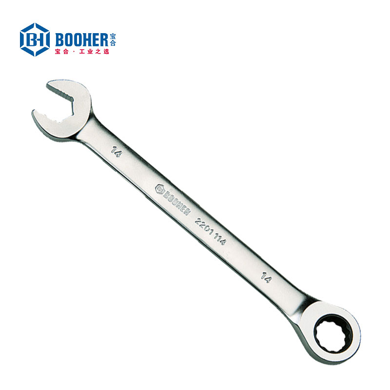 宝合(BOOHER) 10把防滑型棘轮两用扳手13MM2201113高清大图