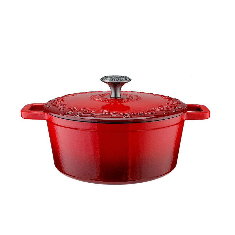 宝玑BGA2401 Breguet琅彩系列珐琅铸铁锅 3.6L高清大图