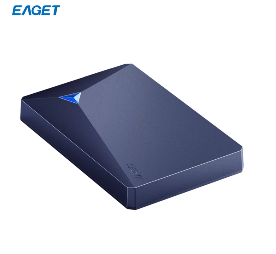 忆捷(EAGET)移动硬盘G100 USB3.0接口2.5英寸移动机械硬盘写入100MB/S以上时尚款 500GB高清大图