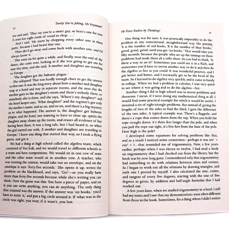 [正版] 别逗了/别闹了费曼先生英文原版 Surely You’re Joking Mr Feynman 阿信书单高清大图