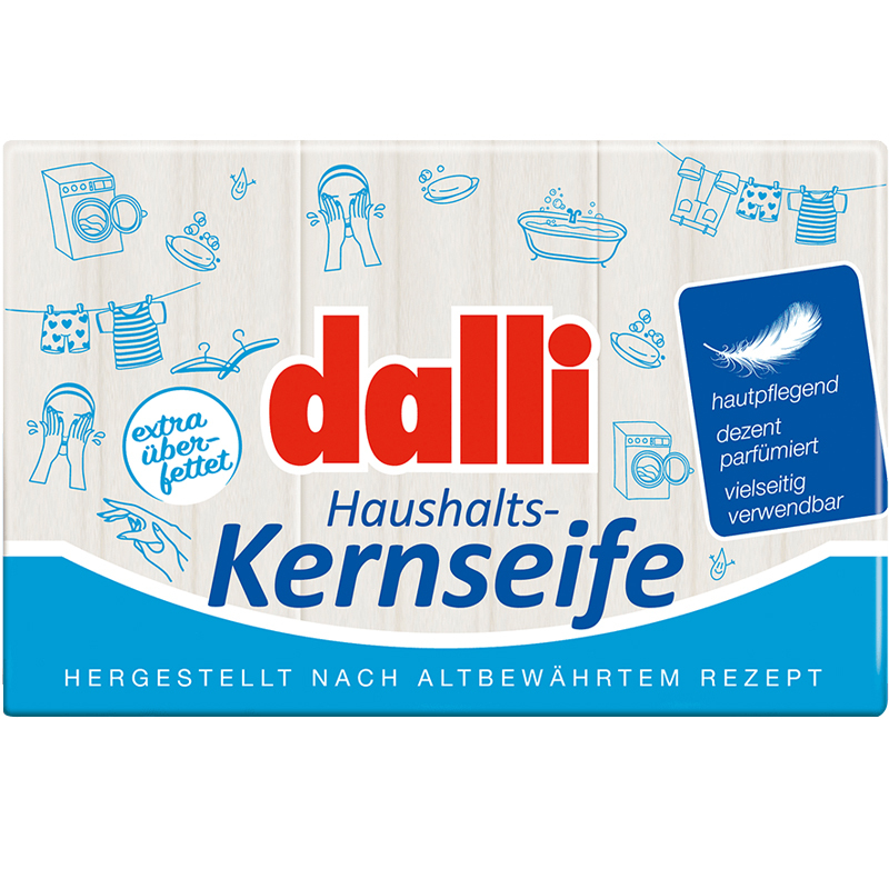 达丽(dalli) DL030 100g强力去污家庭 3块/包 洗涤皂 300克/包 (计价单位：包)
