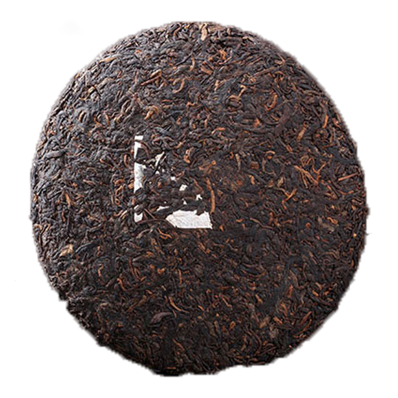 芸茗新品普洱茶 普洱熟茶 弯弓 圆饼 茶饼 357g