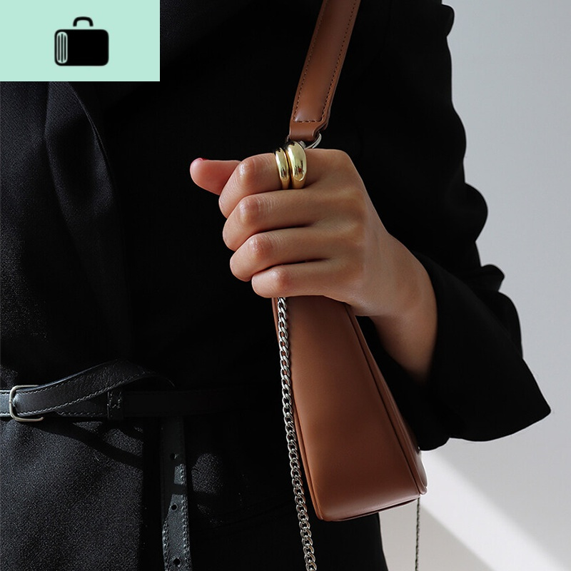 ins博主小众中古包女2020夏季新款经典复古百搭法棍腋下包单肩包new