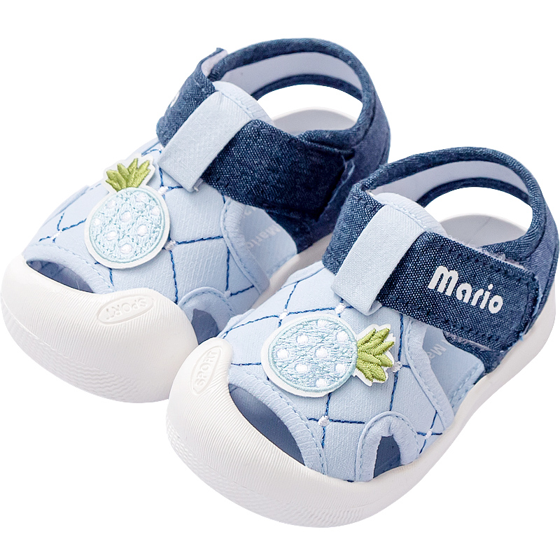 宝宝凉鞋男宝宝鞋子夏软底防滑步前鞋春婴儿幼儿布鞋女宝宝学步鞋