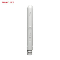 雷瓦卷发棒男士专用短发夹板男直发两用烫发迷小型直板夹蓬松神器RB-8200 白色