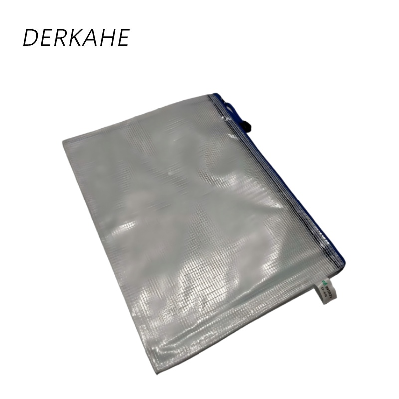DERKAHE A4拉链PVC文件袋 10个装 包高清大图