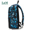 L&M 初中生书包 新款背包书包男小学生中学生书包高中生大学生女韩版潮流休闲背包男韩版潮流